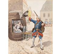 HRJUBWREE De Célèbres Tableaux Toile Murale Tableaux Peinture Murale Nordique Fanfan La Tulipe Impression Affiche Pour la Décoration de la Chambre 60x90cm
