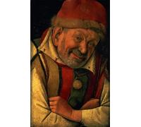 HRJUBWREE De Célèbres Tableaux Toile Murale Tableaux Peinture Murale Nordique Gonella le bouffon de la cour de Ferrare par Jean Fouquet Impression Affiche Pour la Décoration de la Chambre 60x90cm