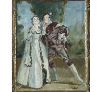 HRJUBWREE De Célèbres Tableaux Toile Murale Tableaux Peinture Murale Nordique La Ci Darem La Mano Don de Walter Richard Sickert Impression Affiche Pour la Décoration de la Chambre 60x90cm