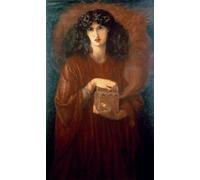 HRJUBWREE De Célèbres Tableaux Toile Murale Tableaux Peinture Murale Nordique par Dante Gabriel Charles Rossetti Impression Affiche Pour la Décoration de la Chambre 60x90cm