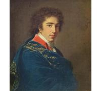 HRJUBWREE De Célèbres Tableaux Toile Murale Tableaux Peinture Murale Nordique Portrait Ofivan Baryatinsky par Elisabeth Louise Vigee Lebrun Impression Affiche Pour la Décoration de la Chambre 60x90cm