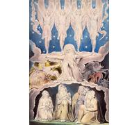 HRJUBWREE De Célèbres Tableaux Toile Murale Tableaux Peinture Murale Nordique Quand les étoiles du matin chantaient ensemble de William Blake Pour la Décoration de la Chambre 60x90cm
