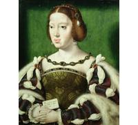 HRJUBWREE De Célèbres Tableaux Toile Murale Tableaux Peinture Murale Nordique Reine Aliénor de France par Joos Van Cleve Impression Affiche Pour la Décoration de la Chambre 60x90cm