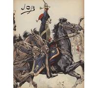 HRJUBWREE Portrait Tableaux Imprimer Affiche Murale D'Art L'Image Cavalier français des guerres napoléoniennes Vintage Impressions sur Toile Décorations Pour la Maison 60x90cm