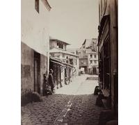 HRJUBWREE Portrait Tableaux Imprimer Affiche Murale D'Art L'Image Marché des Patriarches Marché des Patriarches par Charles Marville Vintage Impressions sur Toile Décorations Pour la Maison 60x90cm