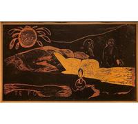HRJUBWREE Portrait Tableaux Imprimer Affiche Murale D'Art L'Image Te Po de Paul Gauguin Vintage Impressions sur Toile Décorations Pour la Maison 60x90cm