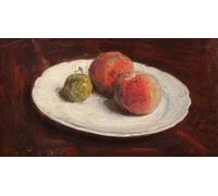 HRJUBWREE Posters Impressions Toile Moderne D'Images Art Imprimé Image Pêches et reines claudes d'Henri Fantin latour Toile Paysage Peinture Pour la Décoration du Salon 60x90cm