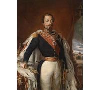 HRJUBWREE Posters Impressions Toile Moderne D'Images Art Imprimé Image Portrait de l'empereur Napoléon III de France par Xaver Winterhalter Toile Paysage Peinture Pour la Décoration du Salon 60x90cm