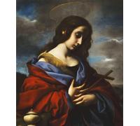 HRJUBWREE Posters Impressions Toile Moderne D'Images Art Imprimé Image Sainte Marie Madeleine.s de Carlo Dolci Toile Paysage Peinture Pour la Décoration du Salon 60x90cm