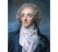 HRJUBWREE Toile Murale Tableaux Peinture Murale Nordique Portrait de Nicolas-pierre-baptiste Anselme dit Baptiste Aîné par Jean Baptiste Greuze Pour la Décoration de la Chambre 60x90cm