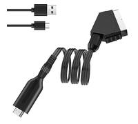 HRKVSK Convertisseur SCART vers HDMI, Peritel vers Hdmi pour TV, Adaptateur Peritel HDMI pour TV, Adaptateur HDMI Peritel, Convertisseur Peritel Hdmi, Cable Peritel Hdmi, pour écran TV HD