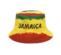 Hrlace Chapeau de pêcheur - Chapeau de soleil tendance - Style rétro des années 80 et 90 - Unisexe - Réversible - Chapeau d'été double face - Pliable - Pour homme et femme, 74#, taille unique