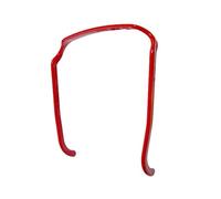 Hrlace Lot de 2 serre-têtes, lunettes de soleil, carrés, bandeaux invisibles, en plastique, pour hommes et femmes, cheveux bouclés et coiffés, pour volume et style, rouge