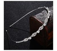Hrlace TS-J1159 - Bandeau de mariée en strass scintillants - Bijou de cheveux élégant pour femme et fille - Pour mariage, anniversaire, rendez-vous