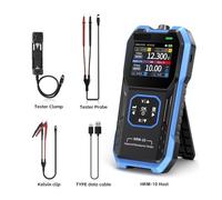 HRM-10 Battery Voltage Internal Resistance Tester 18650 High-precision AC Acid Lithium Lead Car Battery Capacitor Tester(HRM-10 Set)