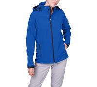HRM 1102 Capuche Softshell Blouson Premium Imperméable I Colonne d’Eau 5000mm I Veste Fonctionnelle I Vêtement de Travail I Habits Femme de Qualité Durables, Bleu Royal, XXXL Women's