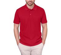 HRM 501 Polo Shirt, Rouge, XXXL Men's