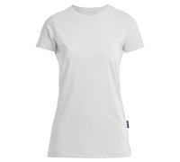 HRM Femme Luxury Round F T-Shirt, Blanc, M EU