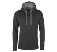 HRM Homme Jacket M Hooded Sweatshirt, Gris Foncé, L EU