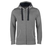HRM Jacket M Hooded Sweatshirt, Gris, L Men's