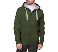 HRM Jacket M Hooded Sweatshirt, Olive, 6XL Men's