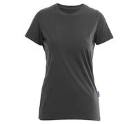 HRM Luxury Round F T-Shirt, Gris foncé, 3XL Women's