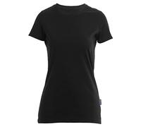 HRM Luxury Round F T-Shirt, Noir, XS Women's