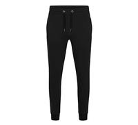HRM Pantalons de Jogging Unisexe Premium, Noir, Taille L I Pantalon de Survêtement Commerce Équitable Femmes et Hommes, 285 g/m² I en 70% Coton et 30% Polyester Recyclé