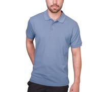 HRM Polo pour Homme, Bleu Ciel, 6XL