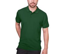 HRM Polo pour Homme, Vert Bouteille, 5XL