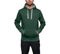 HRM Sweat Unisexe Sweatshirt à Capuche, Vert Bouteille, L Mixte