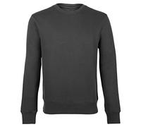 HRM Sweatshirt Unisexe, Gris Foncé, Taille M I Sweat-Shirt Premium Femmes et Hommes Lavable jusqu'à 60°C I Sweatshirt Basique I Pulls Femme et Homme I Vêtements de Travail Haut de Gamme et Durables