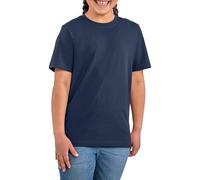 HRM T-Shirt Col Rond Enfant Luxury, Bleu Marine, Taille 128 I T-Shirt Garçon et Fille Col Rond, Commerce Équitable, 160 g/m² I 100% Coton Bio