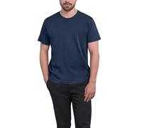 HRM T-Shirt Col Rond Heavy Luxury, Bleu Marine, Taille 3XL I T-Shirt Homme Col Rond Commerce Équitable, 195 g/m² I Durable et 100% Coton Bio