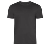 HRM T-Shirt Col Rond Heavy Luxury, Gris Foncé, Taille L I T-Shirt Homme Col Rond Commerce Équitable, 195 g/m² I Durable et 100% Coton Bio
