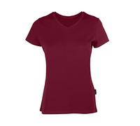 HRM Luxury V F T-Shirt, Bordeaux/Bordeaux, S/6XL Women's
