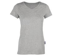 HRM Luxury V F T-Shirt, Gris moucheté, M Women's
