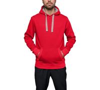 HRM Unisex Sweat Hooded Sweatshirt, Framboise, XL