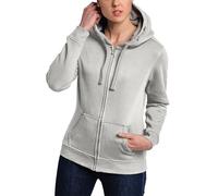 HRM Veste à Capuche pour Femme - Veste à Capuche de qualité supérieure pour Femme avec Doublure intérieure contrastée - Sweat à Capuche Basique avec Fermeture éclair - Sweat à Capuche zippé - Haut