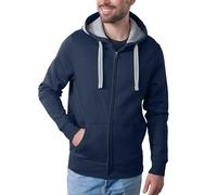 HRM Jacket M Hooded Sweatshirt, Bleu Marine, S Men's