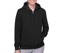 HRM Veste à Capuche Premium pour Femmes, Noir, Taille 4XL I Sweat à Capuche Femme, Commerce Équitable, 320 g/m² I Hoodie Femme en 70% Coton et 30% Polyester Recyclé