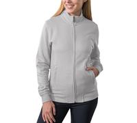 HRM Veste zippée Femme Premium | 360 g/m² | en 70 % Coton et 30 % Polyester recyclé