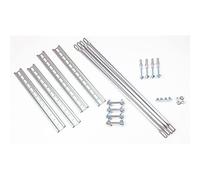 HRMANN Lot de 4 suspensions de rail pour porte sectionnelle argentee