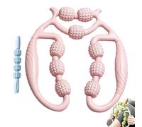 HRMCMX Rouleau de massage des jambes à 9 roues - Rouleau de cellulite pour cuisses et jambes pour détendre et façonner les muscles des jambes, du cou et des bras, repos des tissus profonds pour la