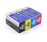 HRNJX 1-5 Set SJIC24P Pigment Ink Cartridge Compatible Compatible avec TM-C3520 C3520 Étiquette Imprimante CARTRIDGES Compatible SJIC24P K SJIC24P C(SJIC24P 1set)