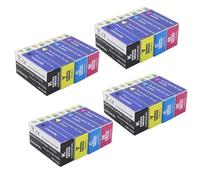 HRNJX 1-5 Set SJIC24P Pigment Ink Cartridge Compatible Compatible avec TM-C3520 C3520 Étiquette Imprimante CARTRIDGES Compatible SJIC24P K SJIC24P C(SJIC24P 4set)