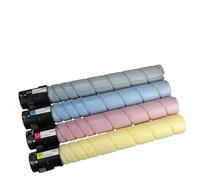 HRNJX 1 Jeu de Cartouches de Toner TN220, compatibles avec Minoltas C221 C221S C281 C7128, copieur Couleur, Toner de Remplacement Compatible avec imprimante