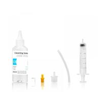 HRNJX 100 ML de la Solution à Base d'eau Liquide de Nettoyer d'imprimante Compatible avec Les têtes d'impression Fonctionne avec des encres de Sublimation de Pigment de Teinture