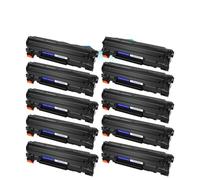 HRNJX 1PCS à 10pcs Remplacement des Cartouches de Toner compatibles Compatible avec 85A CB435A CE285A Fonctionne avec Pro P1102W M1217NFW Pro M1130 M1132 M1134 Imprimantes(10PK)