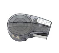 HRNJX 6. 35 mm x 6. Signes de Film compatibles 4m Compatible avec M21 250 595 Labelgolage de Label Labeld Label(1pc Black-on-Clear)